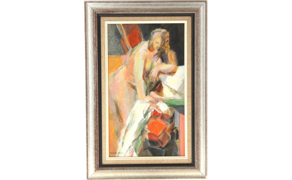Michèle TAUPIN (Xxè-XXIè) "Nu féminin, o