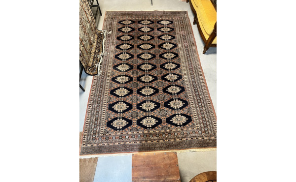 Tapis pakistanais en laine, 153 x 253 cm
