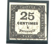 FRANCE - TP taxe n° 5 oblitéré cachet à 