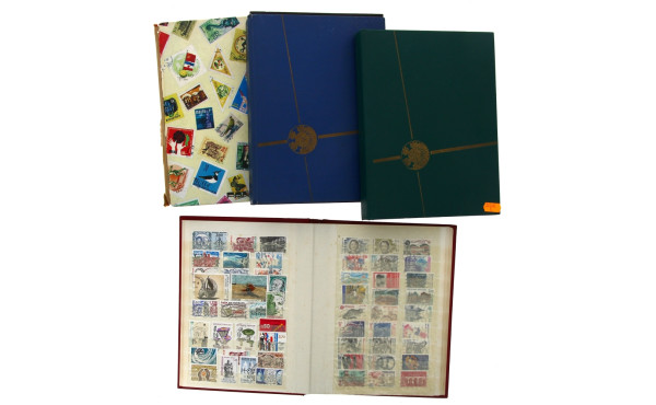 FRANCE ET MONDE - 4 classeurs petits for