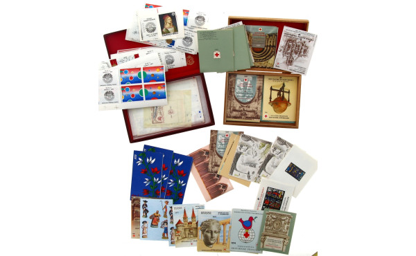 CROIX ROUGE - Boite de carnets + boite d