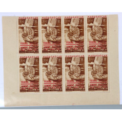 TAAF - Bloc de 8 TP Poste aérienne n°1 M