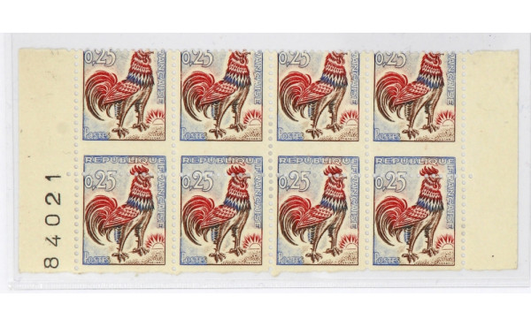 FRANCE - Bloc de 8 TP BdF n° 1331 neuf a