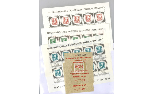 PAYS BAS - Lot de 3 blocs de 10 TP du 85