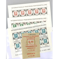 PAYS BAS - Lot de 3 blocs de 10 TP du 85