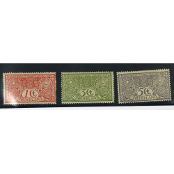 PAYS BAS - 3 TP n° 70 à n° 72 neufs san