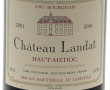 1 magnum HAUT MEDOC Ch Landat 2001 cru b