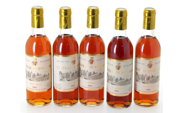 5 1/2 bouteilles BARSAC Ch de Rolland 19