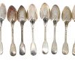 10 cuillères en argent, toutes époques, 