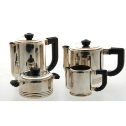 GALLIA - Service thé café en métal argen