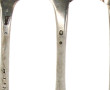 11 cuillères en argent, modèle uniplat, 