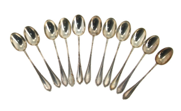 RAVINET DENFERT - 11 cuillères à moka en