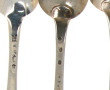 12 cuillères en argent, modèle uniplat, 