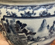 Cache pot en porcelaine chinoise décor d