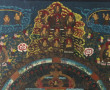 TIBET - Tanka ancienne peinte sur toile,