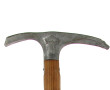 Canne piolet décorative bois et aluminum