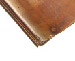 Coffret en bois à couvercle bombé (avec 