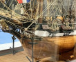 Maquette en bois de l'ASTROLABE.Sous vit