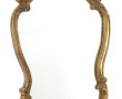 Miroir doré style rocaille H. 72 x 42 cm