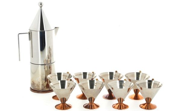 ALESSI - Cafetière design en inox "La Co
