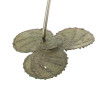 Sculpture en bois et métal peints en for