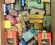 Collection de boîtes de médicaments anci