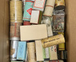 Collection de boîtes de médicaments anci