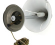 Lampe à poser en métal style chromé, aba