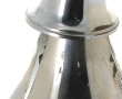 Lampe à poser en métal style chromé, aba