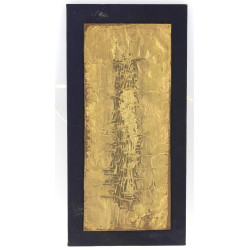 Esy BELUZZI (XXème) "Abstraction", plaqu