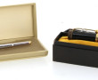 ECRI-SEC - Stylo encre ancien, plume or 