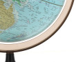 Globe terrestre éclairant sur base bois