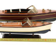 Deux maquettes de Riva, L 52 cm et 36 cm
