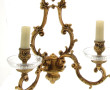 Lot de 3 paires d'appliques en bronze do