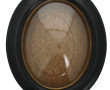Petit cadre Napoléon III en bois noirci 