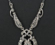 Collier en argent style Art Nouveau agré