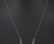 Collier en argent style Art Nouveau agré