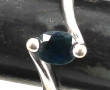 Bague en or gris 18 cts, poinçon tête d'