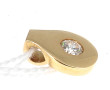 Pendentif en or jaune 18 cts, poinçon tê
