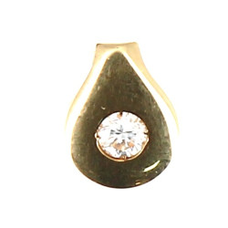 Pendentif en or jaune 18 cts, poinçon tê