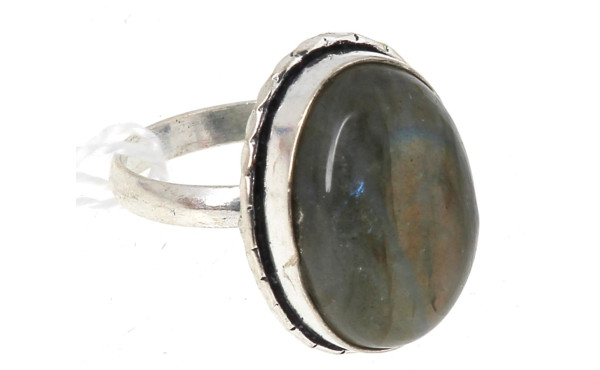 Bague en labradorite et argent 925ème, p