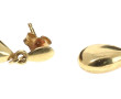 Paire de BO pendantes en or jaune 750ème