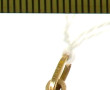 Pendentif "dé" en or jaune 750ème, poids