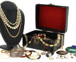 Lot de bijoux fantaisie dans mallette no