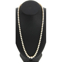 Collier de 79 perles de culture en chute