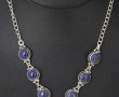 Collier en argent et lapis lazuli, poids