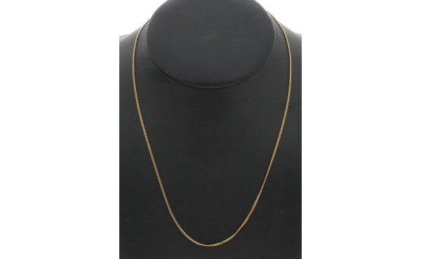 Chaîne en or jaune 18 cts (750è), L 44,5