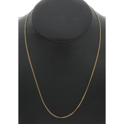Chaîne en or jaune 18 cts (750è), L 44,5