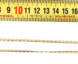 Chaîne en or jaune 18 cts, L 46,5 cm. Po