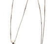 Pendentif croix en argent 925ème et stra